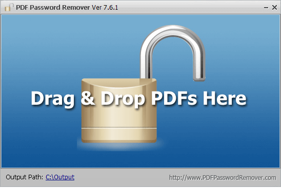 【PDF密码删除】 - PDF Password Remover Ver 7.6.1 最新版